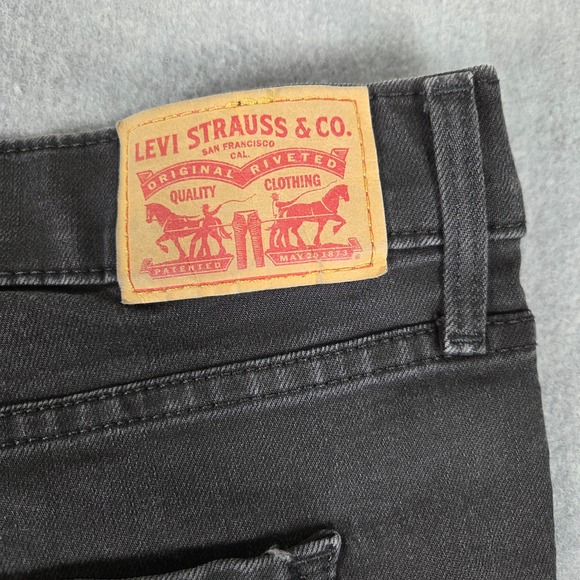 Levi Strauss Co 311 Shaping Skinny Jeans Dark Wash Womens W34 L30 - Picture 6 of 12